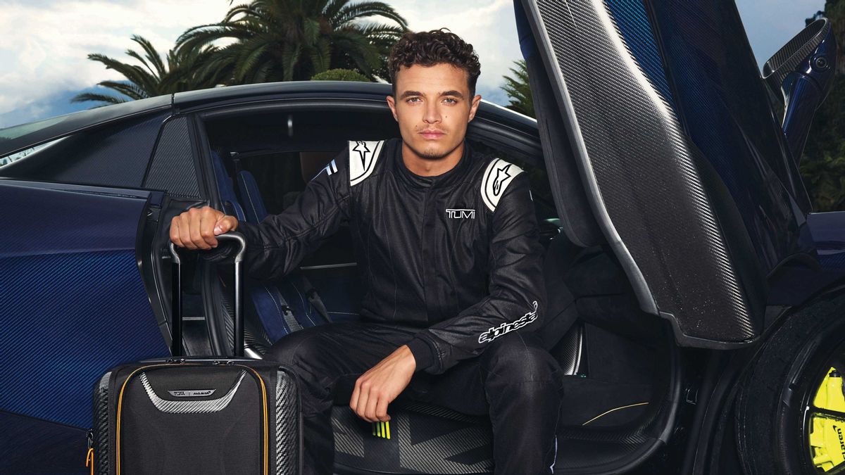 Becoming A Global TUMI Ambassador, Lando Norris' Cool Style Presents Turin's Latest Collection