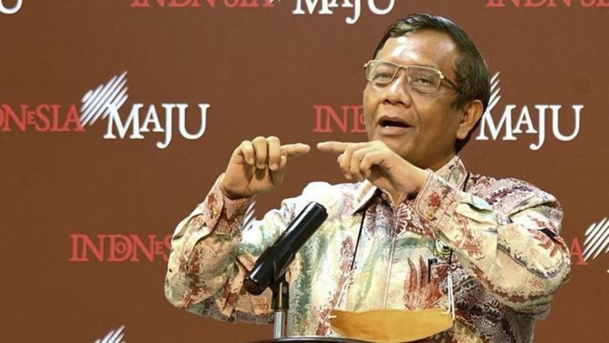 Minta Pecat 3 Polisi Curi Motor di Medan, Mahfud MD: Bisa Jadi Mata Rantai Lacak Komplotannya di Tubuh Polri