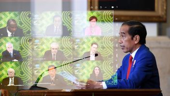 Le Président Jokowi Participe Au Sommet Virtuel Informel De L’APEC Pour Discuter De La Gestion De La COVID-19