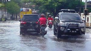 Sejumlah Pemukiman dan Ruas Jalan di Kota Palembang Terendam Banjir Usai Hujan Lebat