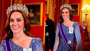 Kate Middleton Tampil Memukau dengan Tiara Terbesar dalam Sejarah Penampilannya
