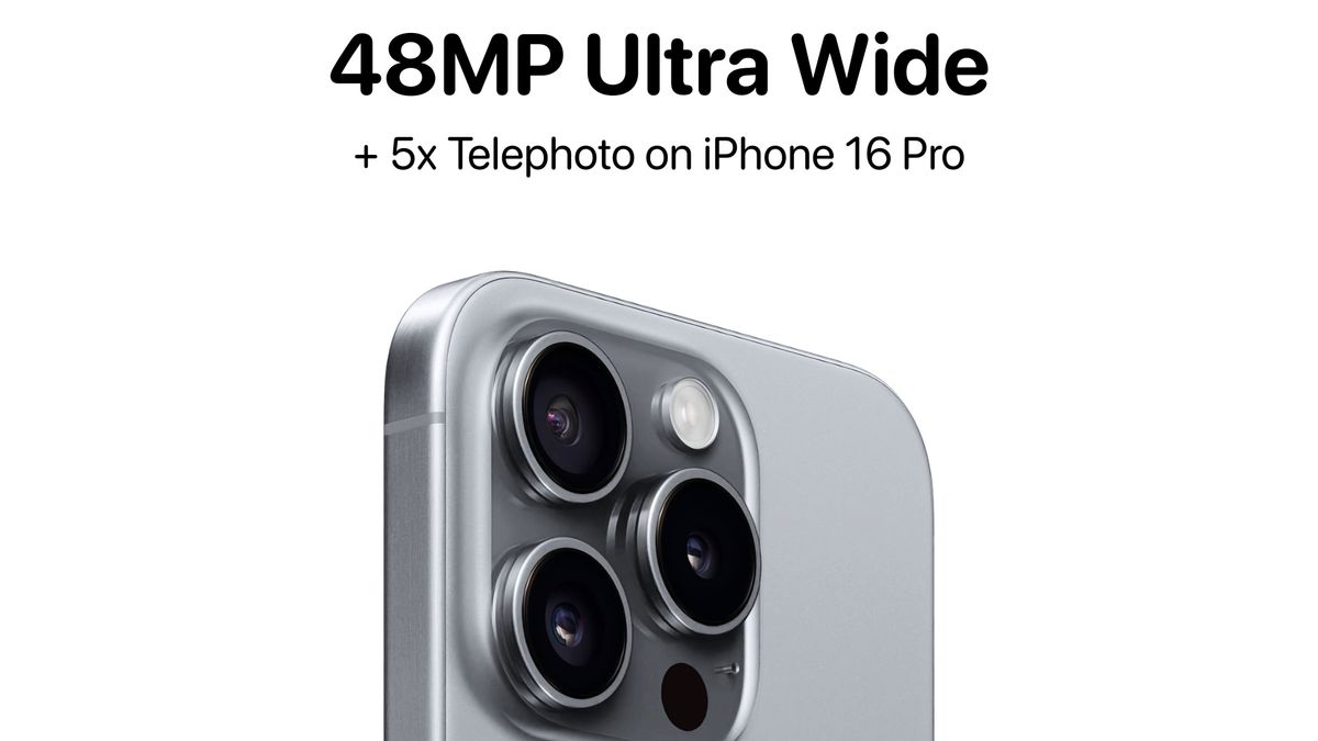 iPhone 16 Pro将配备与Pro Max相同的5xZoom相机