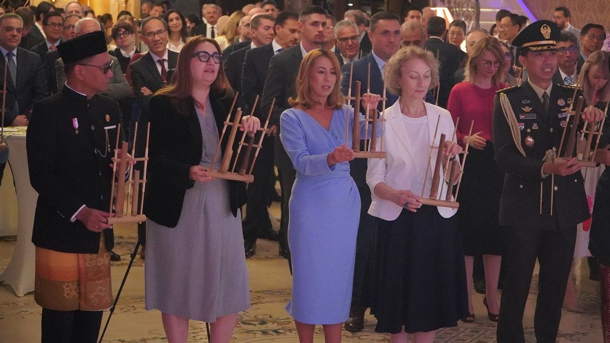 Nuansa Malam Indonesia Meriahkan Resepsi Diplomatik di KBRI Bucharest