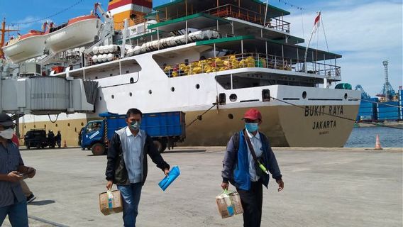 The Peak Of Homecoming Flows At Tanjung Priok Port Is Estimated D-3 Lebaran