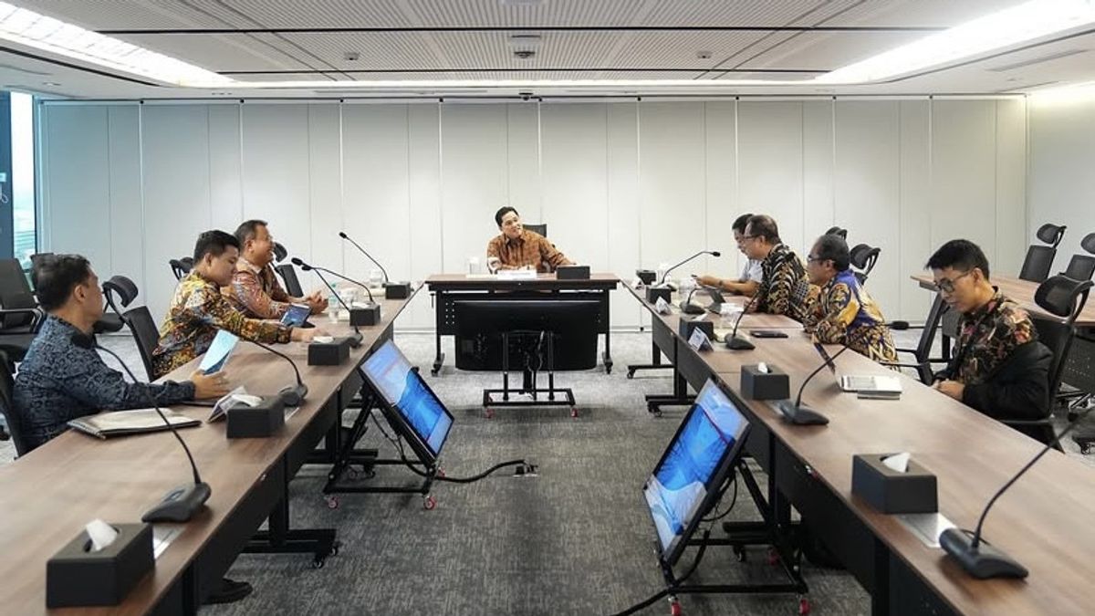 Panggil Direksi Telkom, Erick Thohir Bahas Pengembangan Bisnis Data Center