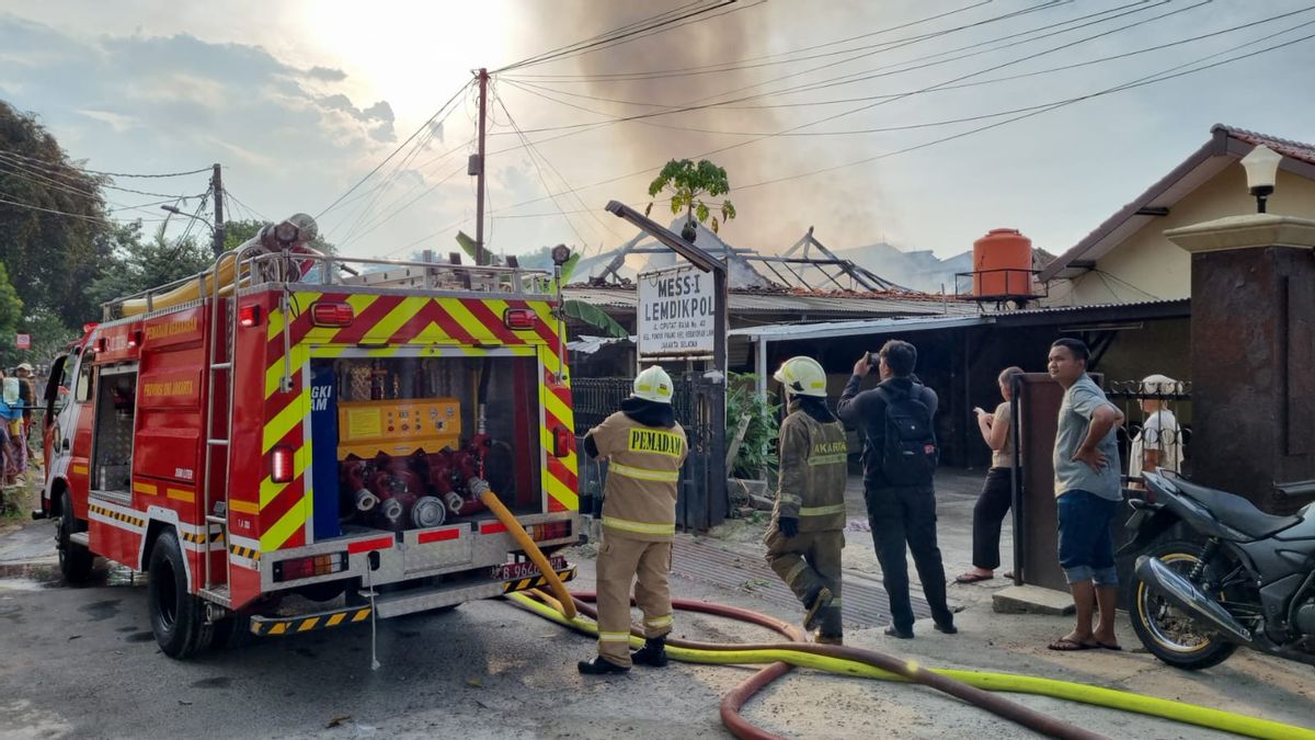 Mes Lemdikpol Fire: No Casualties, Losses Still Recorded