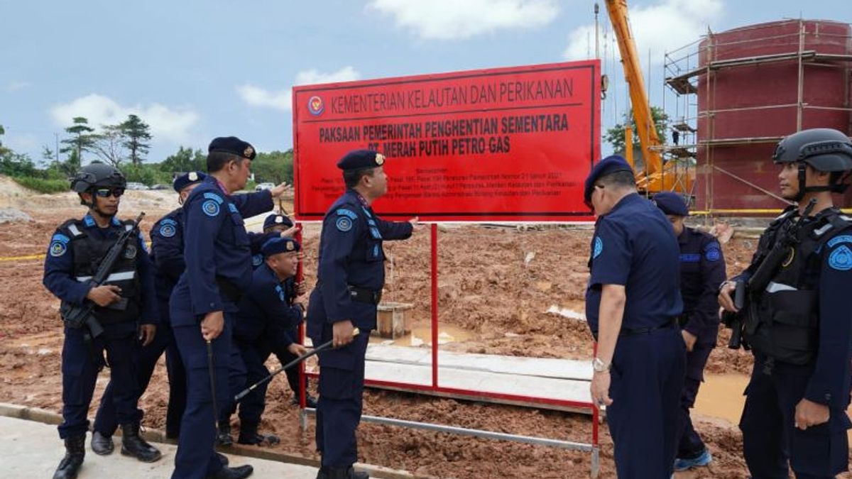 KKP Stop 2 Reclamation Projects In Riau Islands