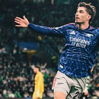 Gol Menit Terakhir Kai Havertz Menangkan Arsenal Lawan Sporting Lisbon