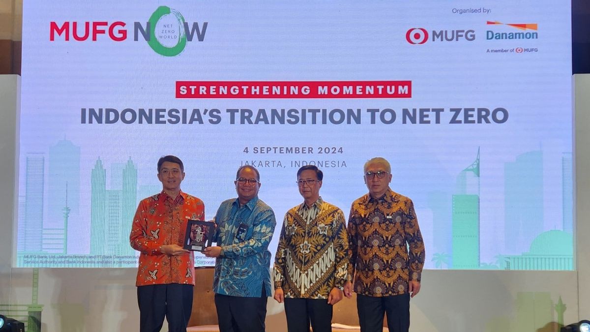 MUFG And Danamon Hold MUFG Net Zero World Perdana To Support Indonesia's Energy Transition