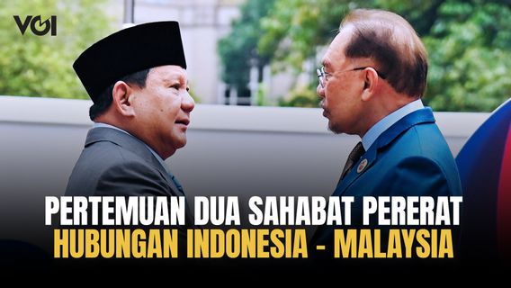 Momen Hangat Pertemuan Prabowo dan Anwar Ibrahim