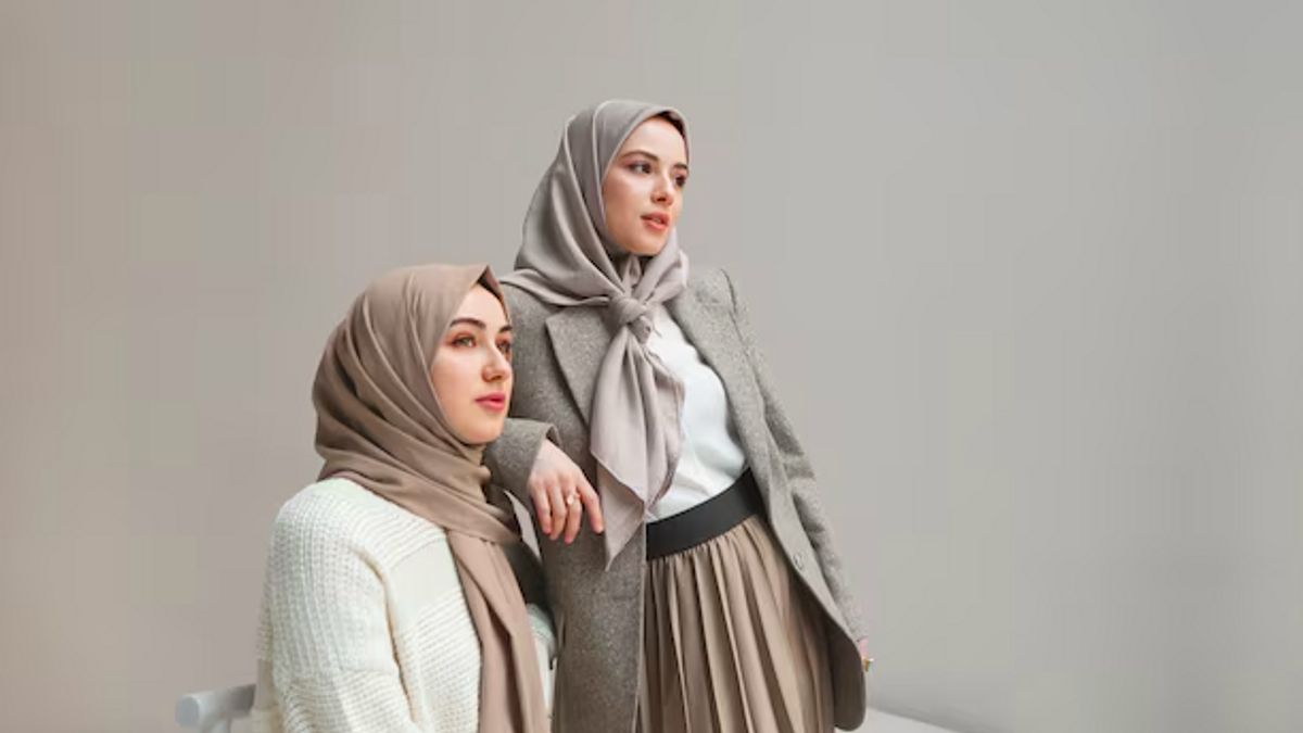 The 2025 Hijab Fashion Trend, Pastel Pattern And Color Become Favorites