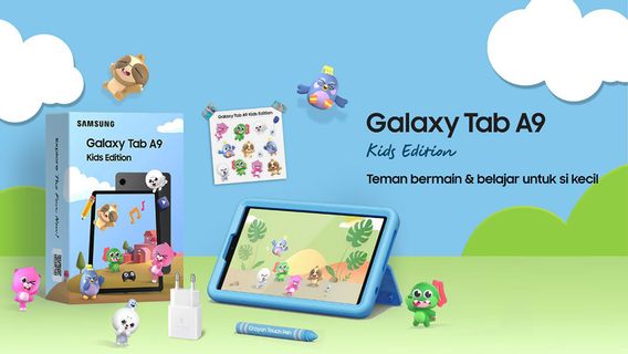 Samsung Resmi Rilis Galaxy Tab A9 Kids Edition, Tablet Ramah Anak