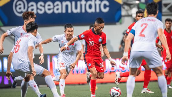 Singapura Derita Kekalahan Kontroversial Lawan Vietnam di Semifinal Leg 1 Piala AFF 2024