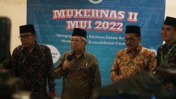 MUI Must Remember Vice President's Message Ma'ruf Amin: There Are Only 1 Vision, No Individual Visions And Groups