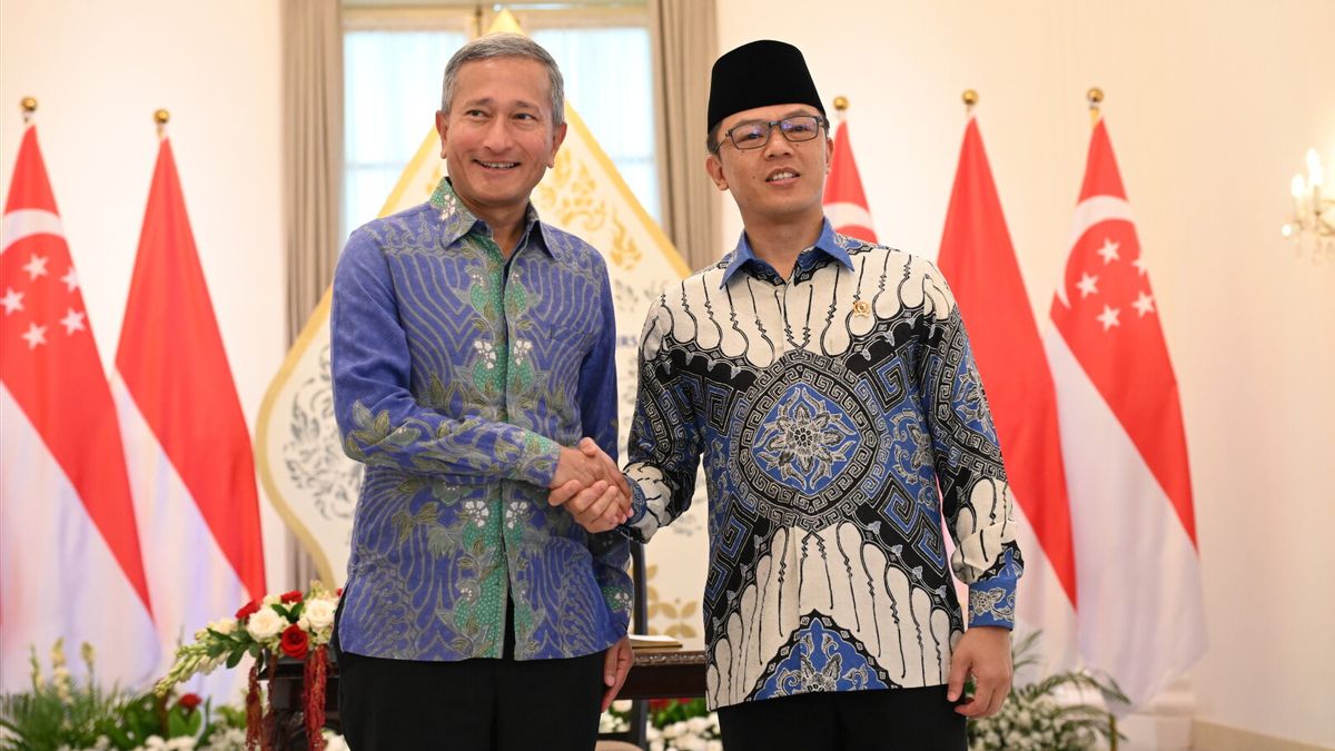 スギオノ外相:インドネシアとシンガポールは戦略的信頼関係を築いている