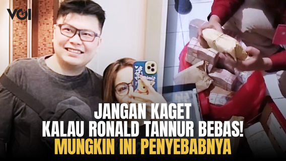 Ronald Tannur Mungkin Sedang Pusing, Tiga Hakim Pemutus Bebasnya Jadi Tersangka Suap