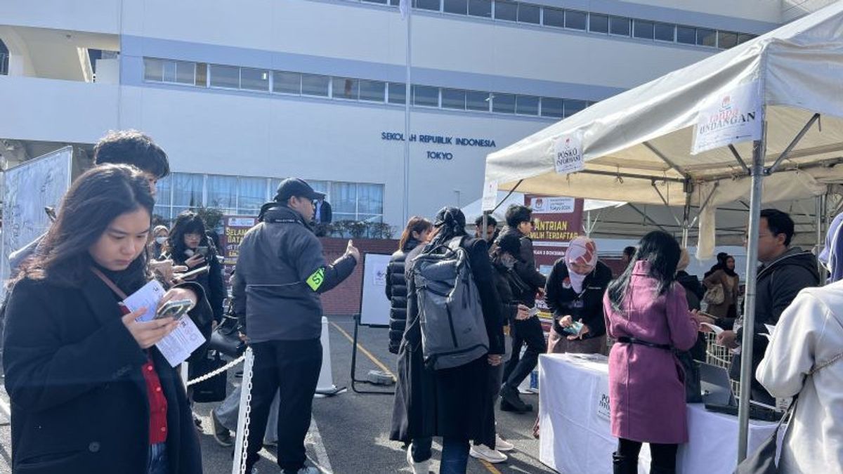 Indonesian Citizens In Japan Today Voted At TPS