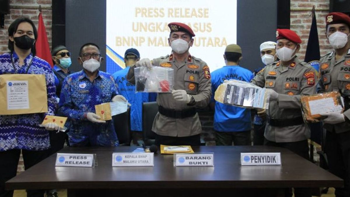 BNNP Malut Arrests Prison Employees For Drug Trafficking Cases