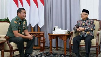 Vice President Receives Army Chief Of Staff Visit, Asks TNI AD To Actively Help The Community