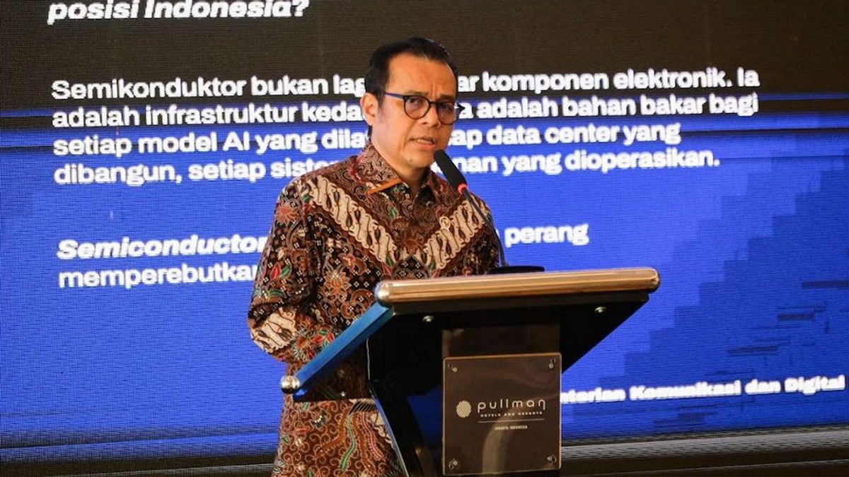 Wamenkomdigiは、インドネシアがAIの世界的サプライチェーンで役割を果たすことができると確信しています