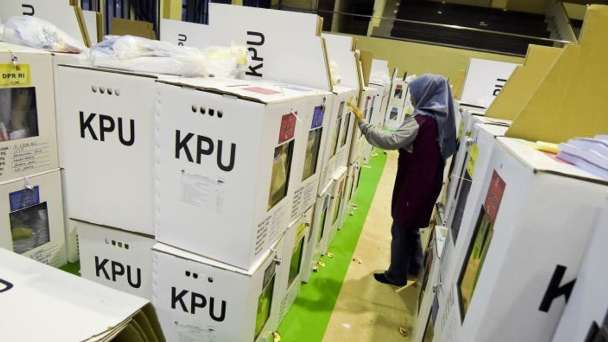 KPUは来月DKI選挙の物流を配布する