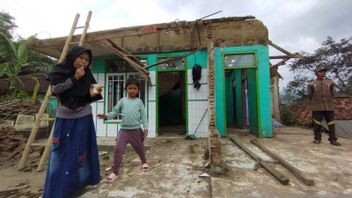 Assupan Makanan Korban Rumah Rusak Akibat Gempa M 4,3 Garut Berhitung Pemkab Selama Sepekan