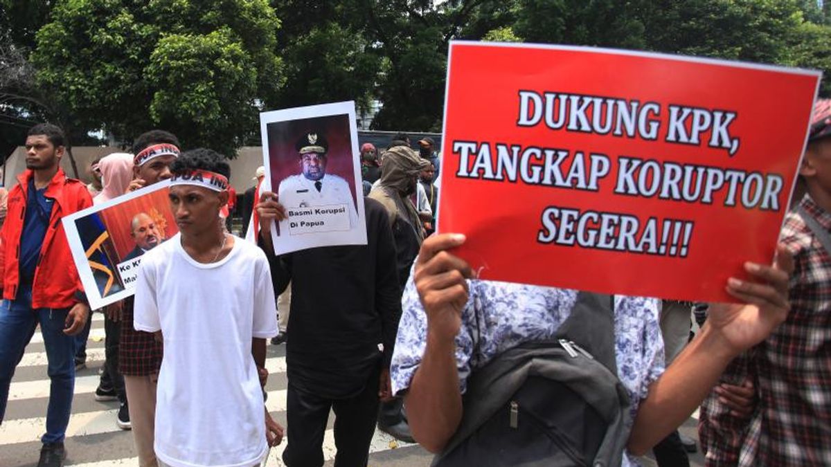 Case Of Lukas Enembe, KPK Investigates Project Work In Papua