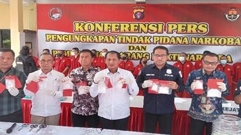 86 Narcotics Bandars Were Arrested By The Central Kalimantan Police, Evidence 1.2 Sabu Disita