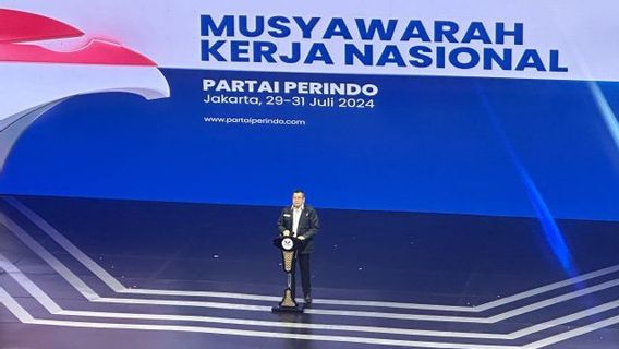 Mukernas Perindo的演讲,Hary Tanoe Sesumbar 熟悉美国总统唐纳德·特朗普