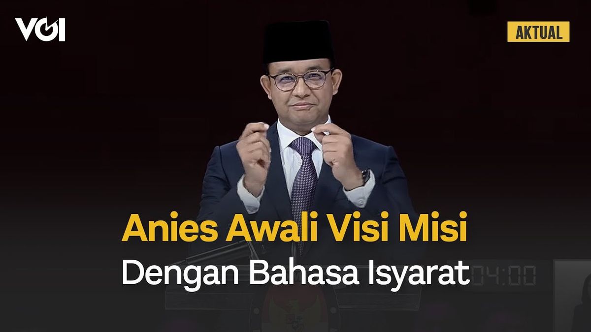 VIDEO: Janji Akan Ciptakan Kesetaraan dan Keadilan untuk Capai Persatuan Negara Indonesia