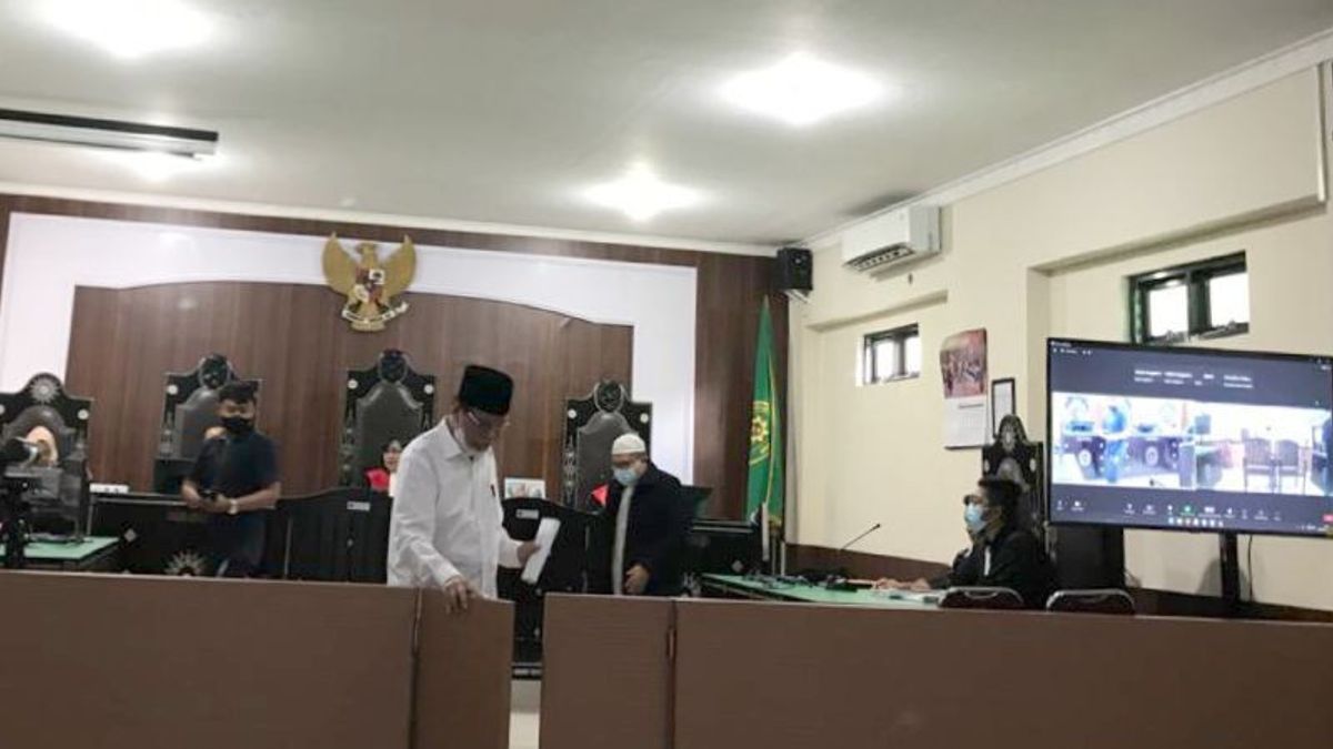 Ustaz Mizan Qudsiah, Defendant OfMAT Tomb Hate Speech In Lombok, Followed By One Year In Prison