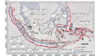 承认Megathrust,印度尼西亚可能发生的Dahsyat地震