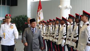 Temui Menhan Singapura, Menhan Prabowo Optimistis Peningkatan Kerja Sama Kualitas SDM Pertahanan