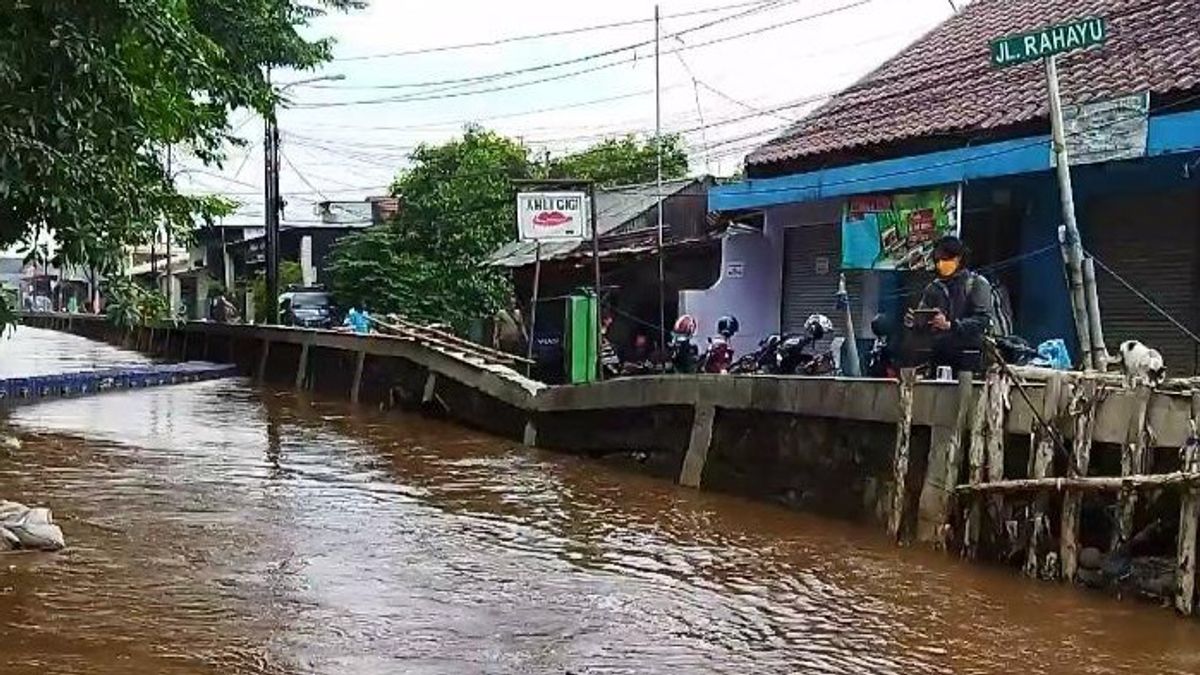 3 Kalibaru Aqueduct Piles In Kramat Jati Broken, Residents Are Restless Afraid Of Children Become Victims