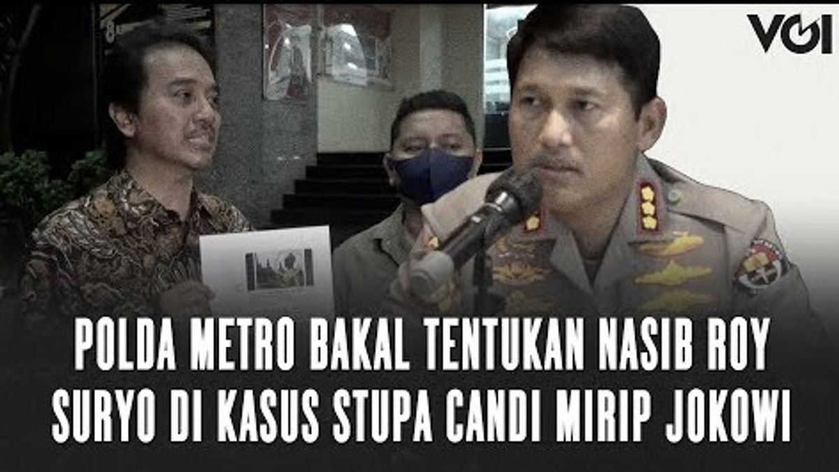 VIDEO: Kasus Meme Stupa Candi Mirip Jokowi, Status Roy Suryo Akan Diumumkan Polda Metro Jaya