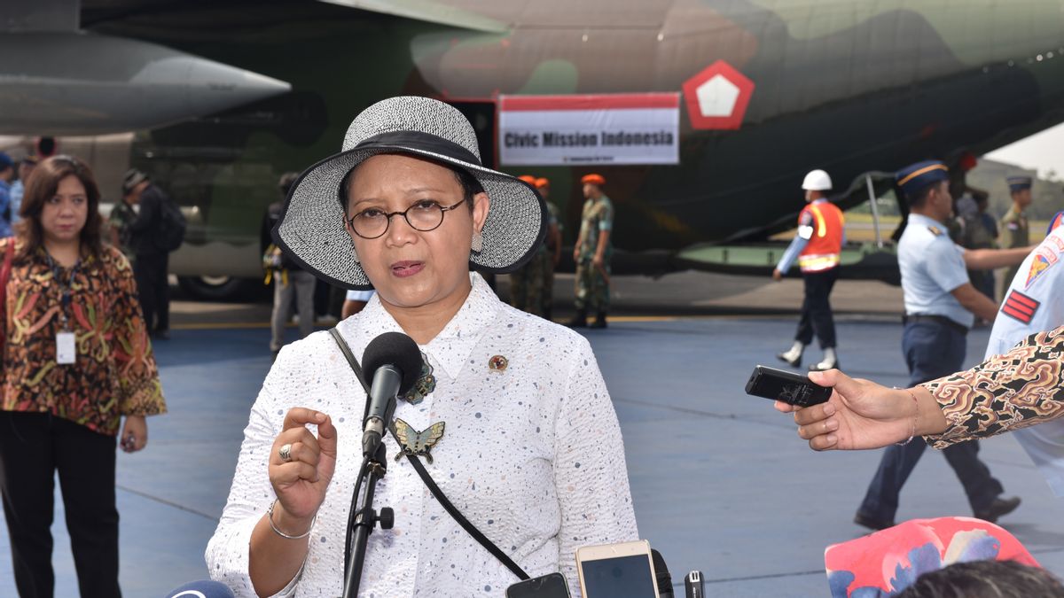 1 طائرة مع وزير الخارجية ريتنو ، 12 PMI ضحايا الاعتقال في كمبوديا سيعودون إلى البلاد اليوم