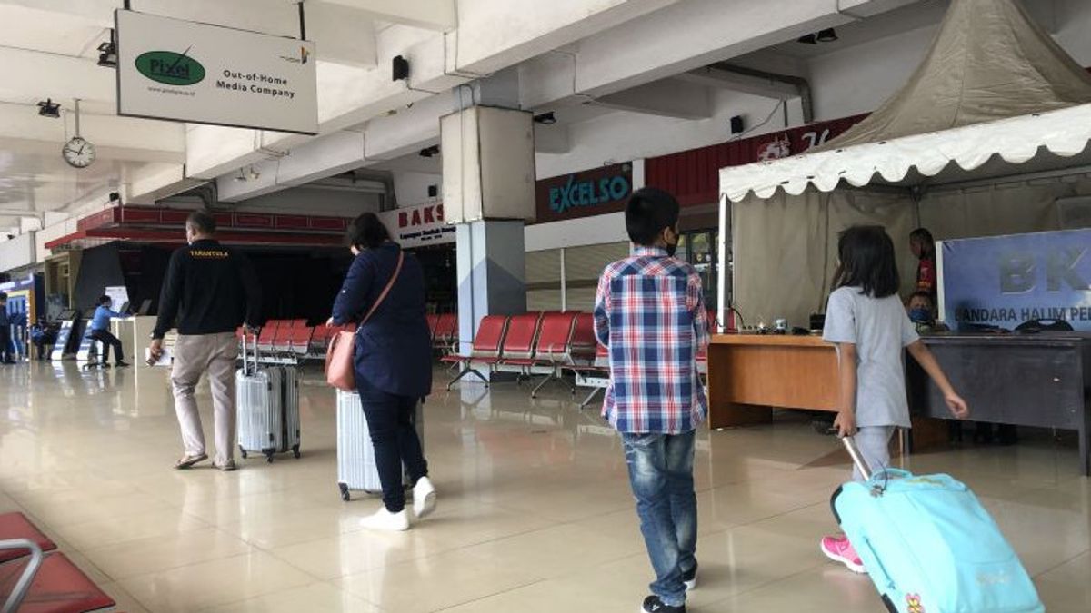 First Day Of 2022, Halim Perdana Kusuma Airport Is Quiet