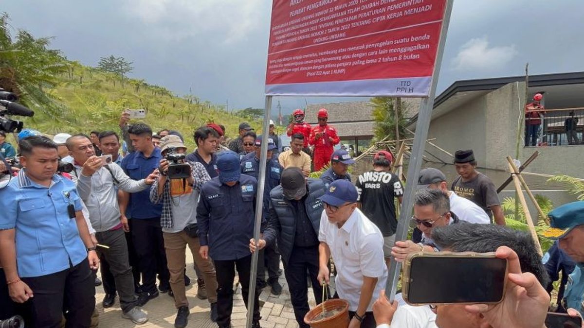 Menko Pangan hingga Gubernur Jabar Turun Tangan Segel 4 Tempat Wisata di Puncak Bogor 