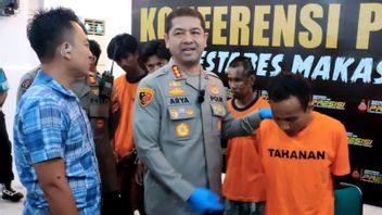 Polisi Tembak Perampok Uang Rp400 Juta di Makassar