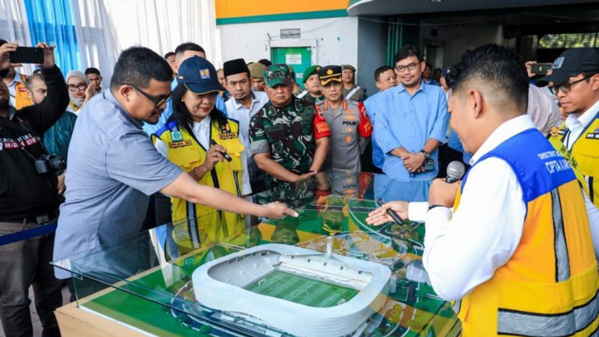 Bobby Nasution Ensures Renovation Of Medan Exemplary Stadiums According To FIFA Standards