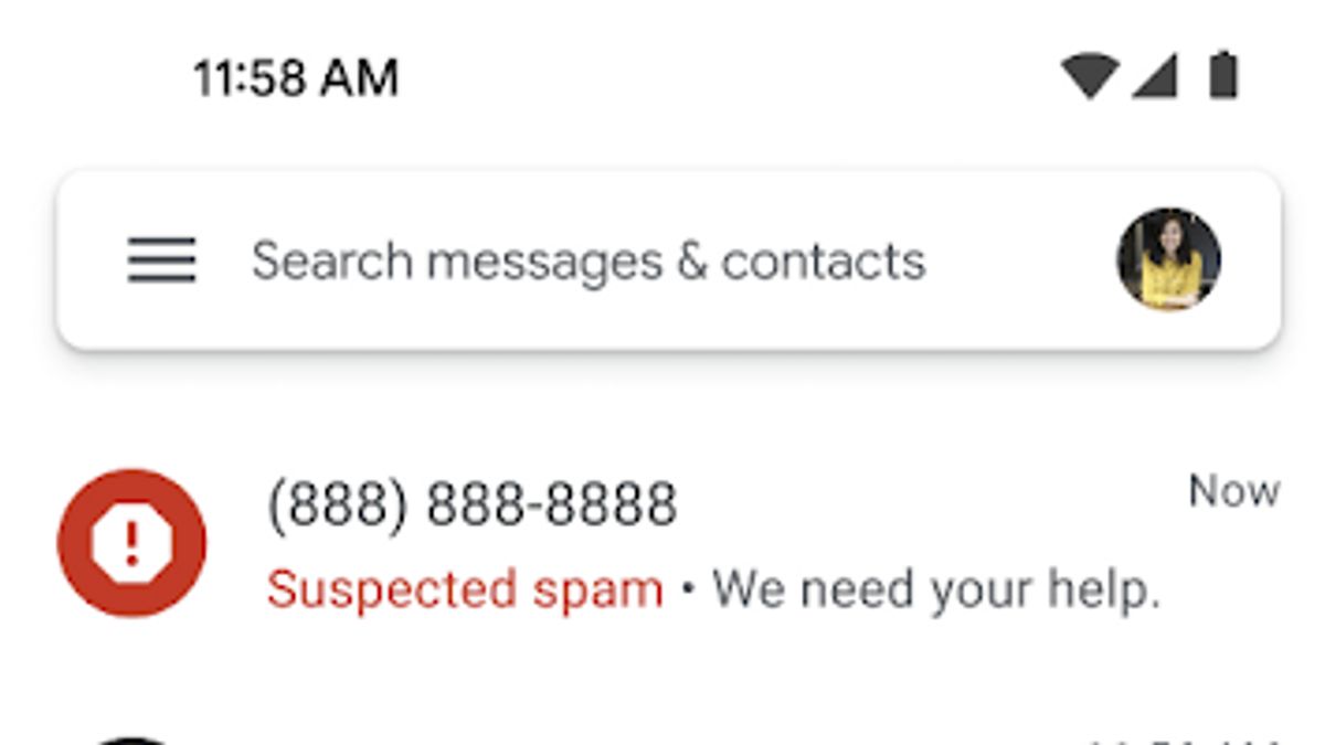 Google Voice更新将表示疑似垃圾邮件消息