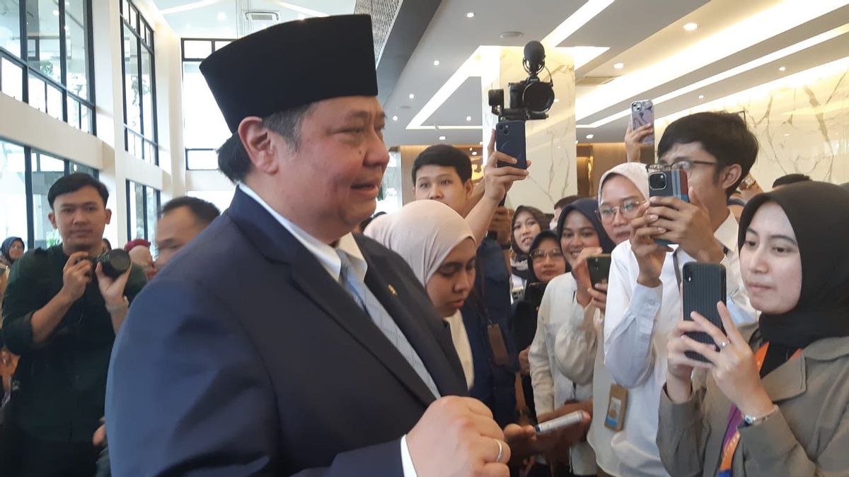 Kembali Dilantik Jadi Menko Perekonomian, Airlangga: Alhamdulillah Dapat Amanat yang Berat