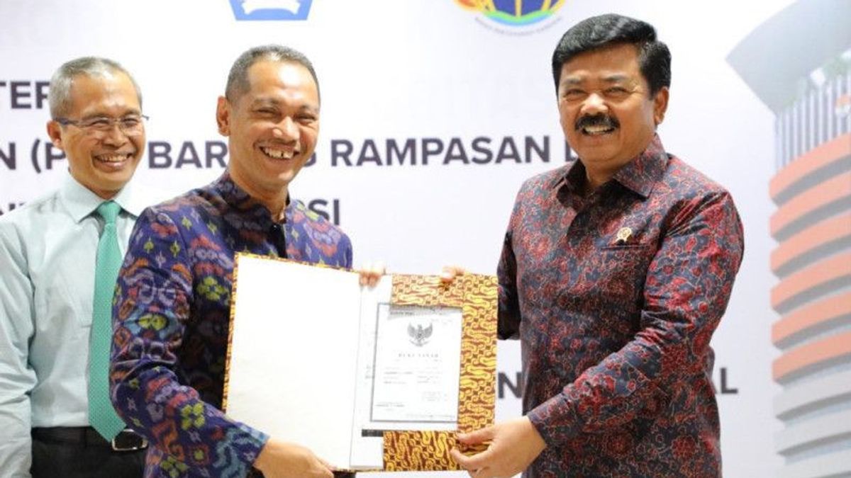 Terima Rumah dan Tanah Rampasan KPK, Kementerian ATR/BPN Berharap Dapat Lagi Letaknya di Indonesia Timur