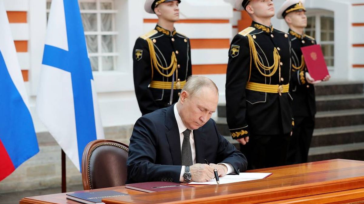 Besok, Presiden Putin Direncanakan Umumkan Pencaplokan Empat Wilayah Ukraina