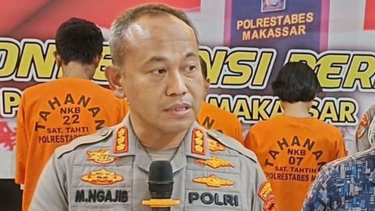 3 prisonniers qui gergaji fer cell Puis s’échapper arrêtés par la police de Makassar