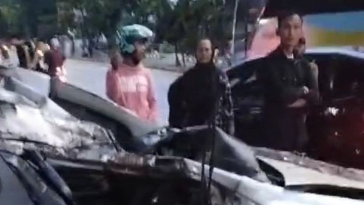 حادث مميت في باليمبانغ ، يشتبه في أن الشرطة نتيجة لسائق نائم