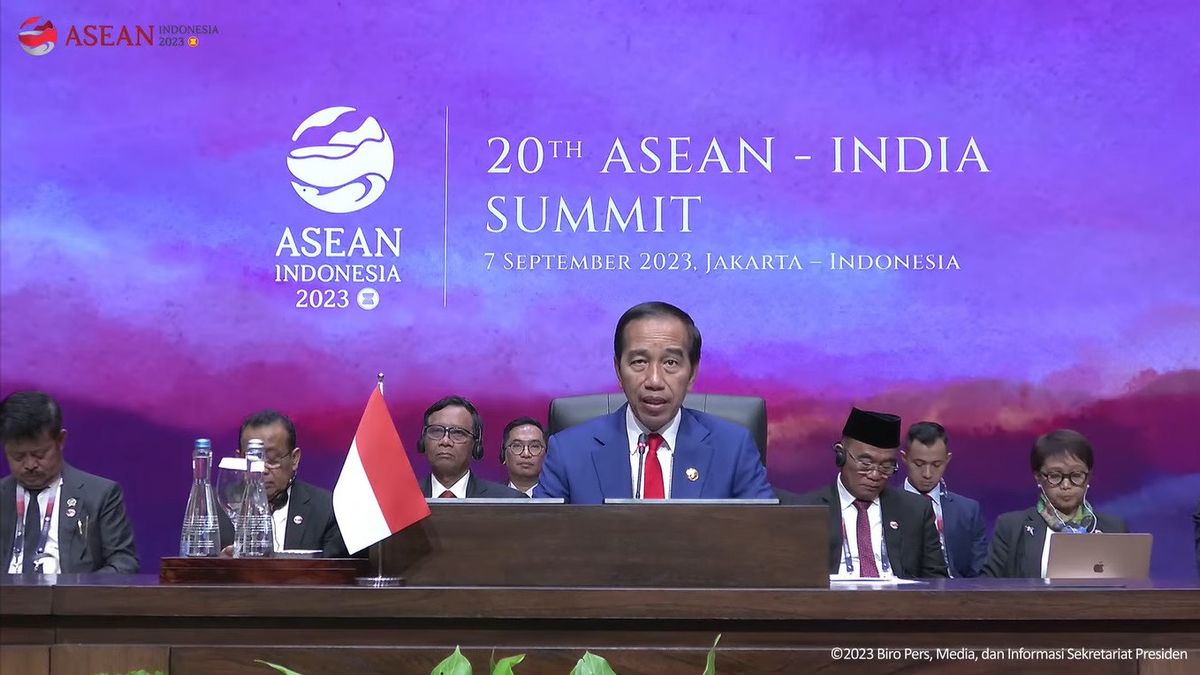President Jokowi Invites India to Make the Ocean an Arena for Cooperation, Not Confrontation