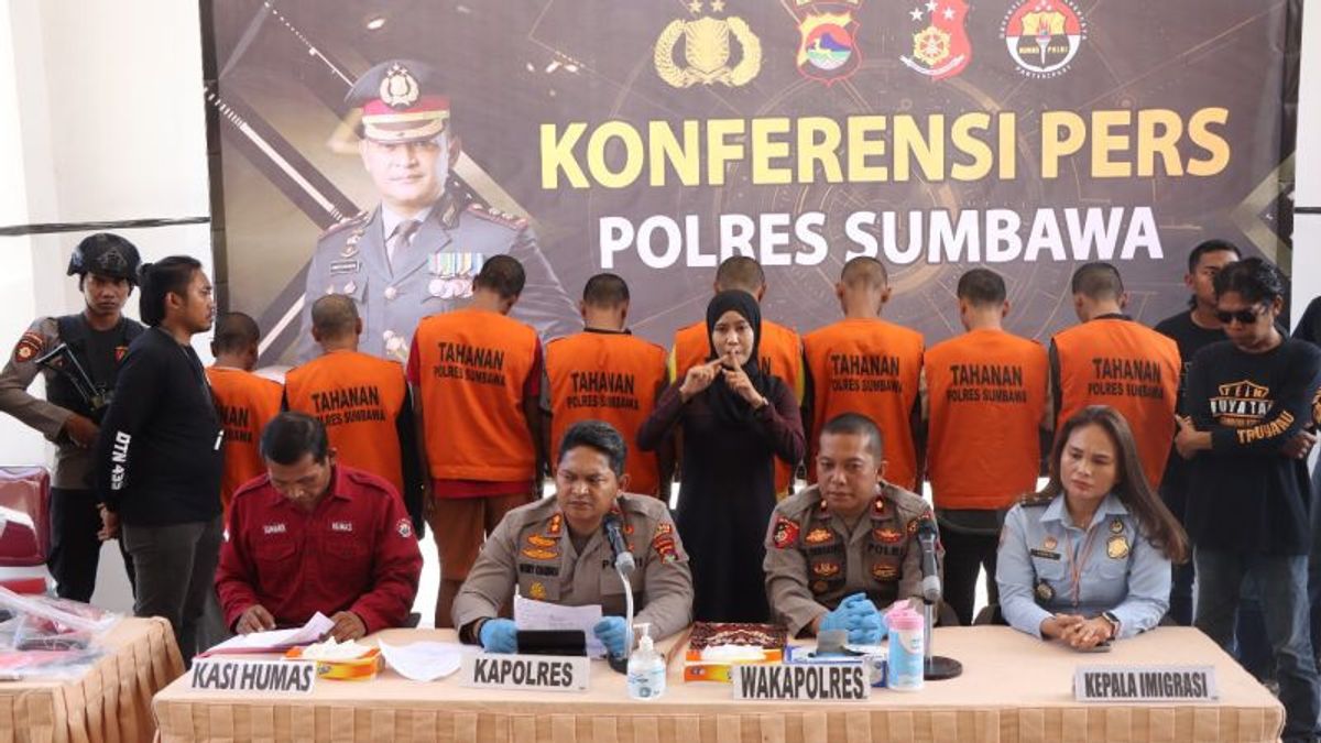 3 WNA Dirampok Saat Melintas di Jalan Lintas Lantung-Pungkit, 5 Pelaku Termasuk Penadah Diringkus Polres Sumbawa