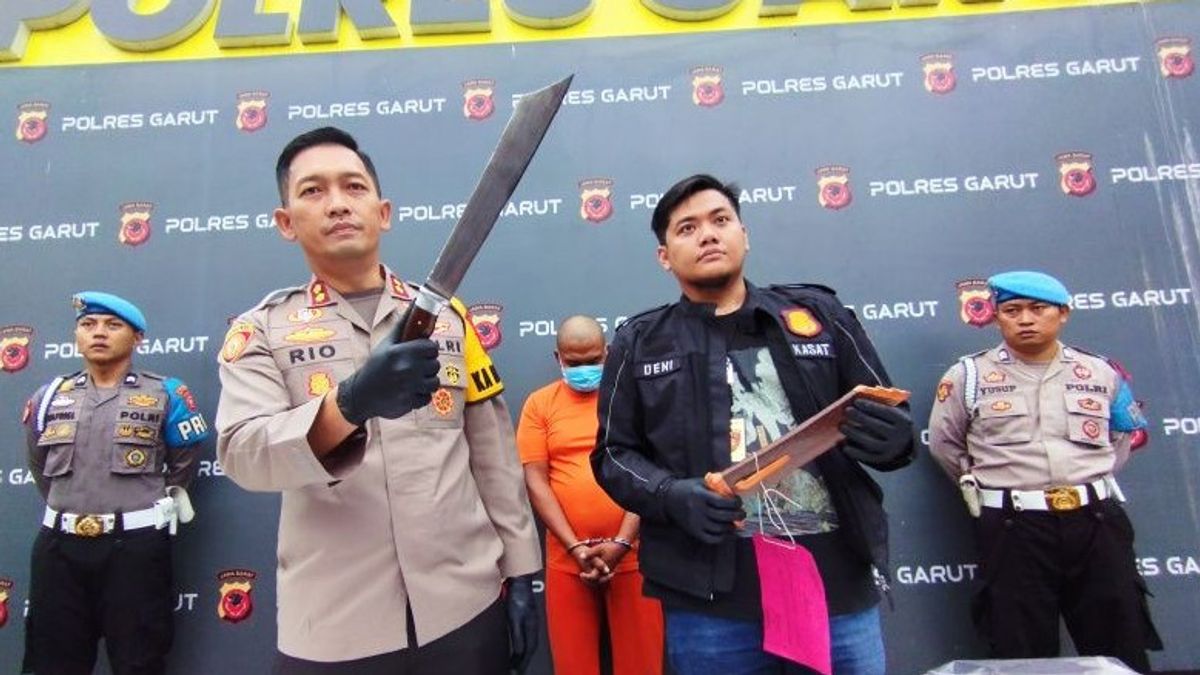 Elf Driver Who Brandished Golok During Homecoming Traffic Jams In Garut Becomes A Suspect