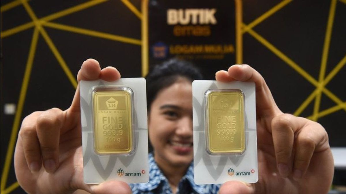 Le prix de l'or d'Antam a encore augmenté de 17 000 Rp à 2,84 millions de Rp par gramme